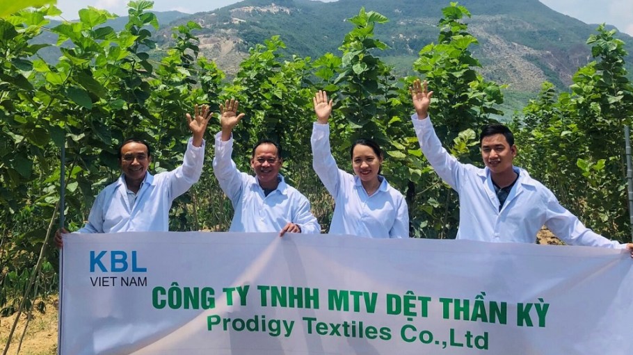 Kraig Biocraft said Prodigy Textiles, its Vietnamese subsidiary, has now produced enough silk to create several different fabric blends.