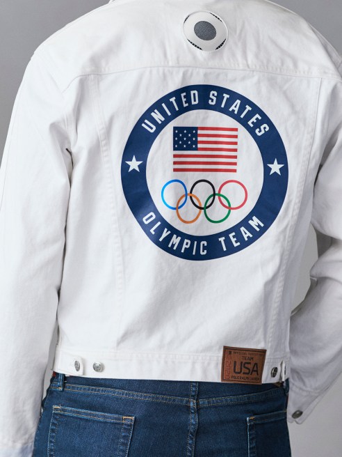 Ralph Lauren added its new RL Cooling wearable technology into the jacket of the Team USA member who will parade with the American flag.