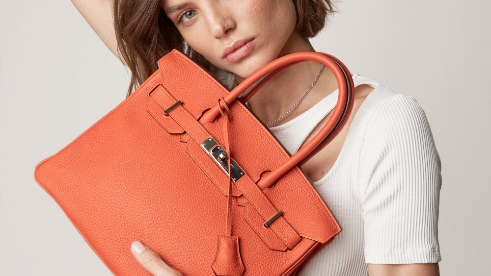 An Hermès bag sold by Rebag.