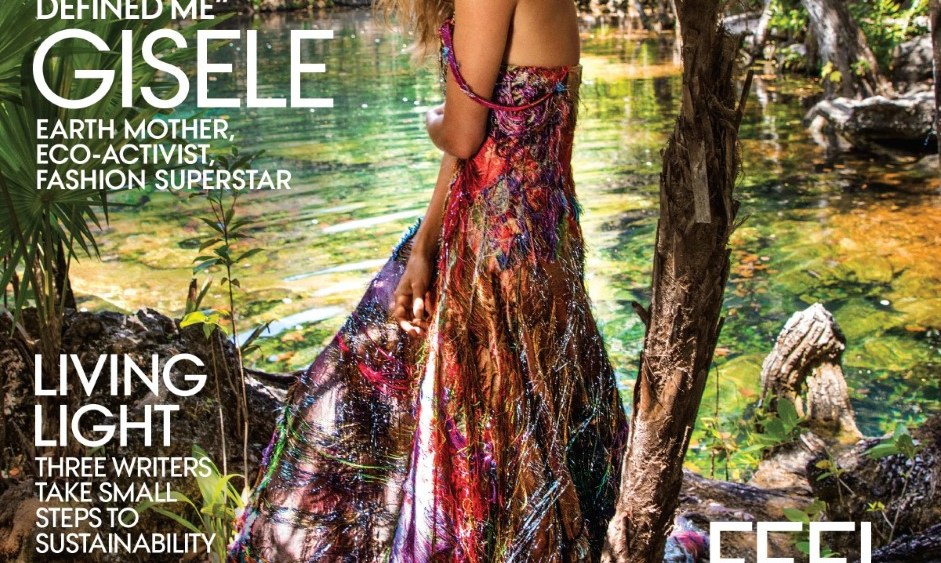 Gisele Bundchen on the July cover of Vogue