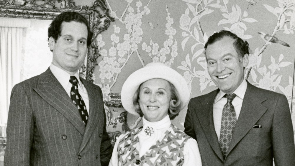 Estee, Ronald and Leonard Lauder