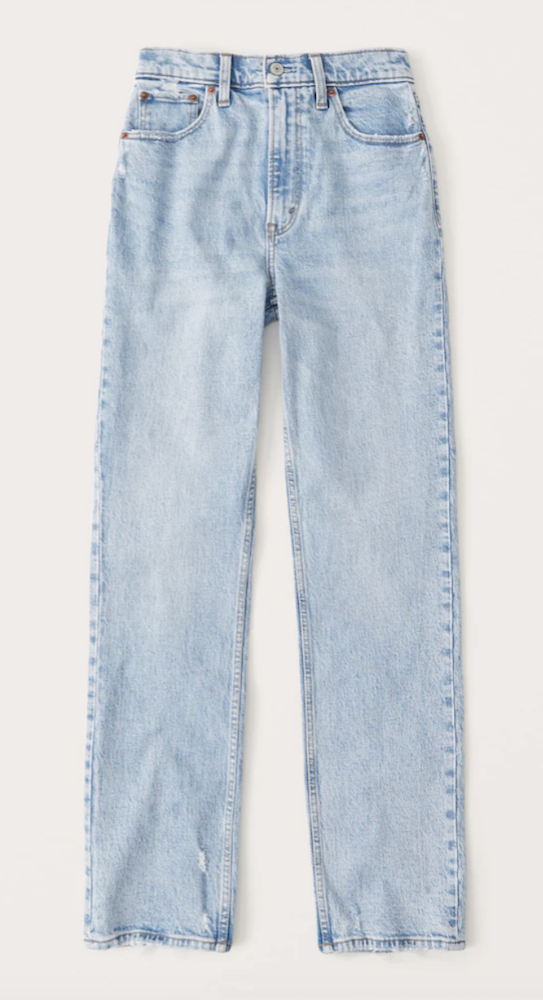 Rivet compiled a list of the ‘90s straight leg denim that every woman is currently eyeing, whether or not they lived through the decade.