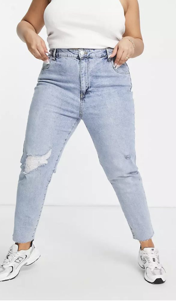 Rivet compiled a list of the ‘90s straight leg denim that every woman is currently eyeing, whether or not they lived through the decade.