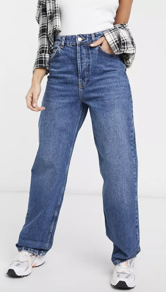 Rivet compiled a list of the ‘90s straight leg denim that every woman is currently eyeing, whether or not they lived through the decade.