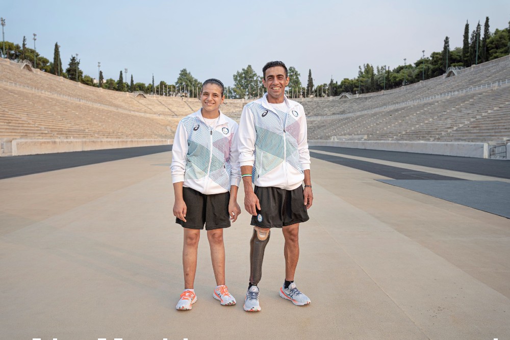 Asics unveiled its sport apparel kit for the Refugee Paralympic Team