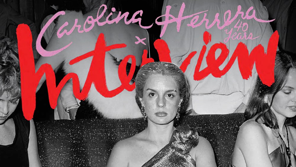 Carolina Herrera and Interview Partner on 40th-Anniversary Zine, Book