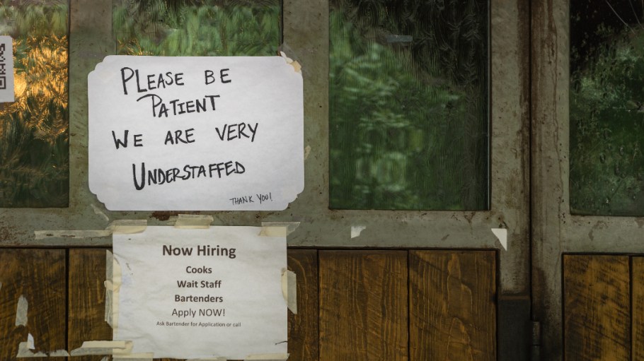 Labor Department data for June 2021 shows a net hiring in the retail trade sector of just 276,000 Americans for the month.