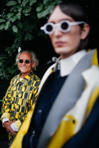 Backstage at Henrik Vibskov RTW Spring 2022.