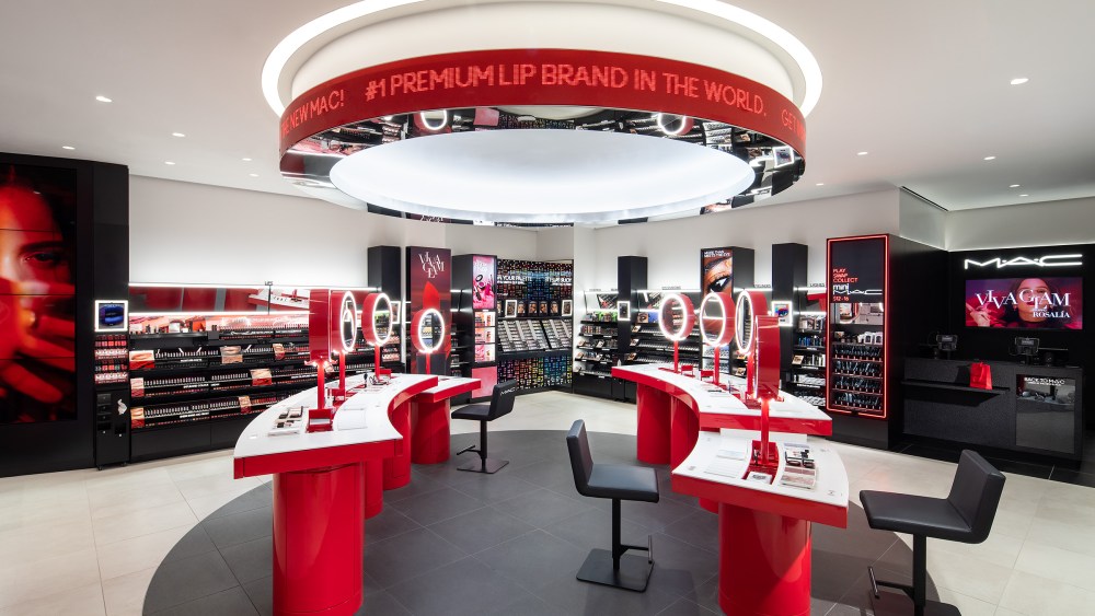 9/18/2020 Queens, NY.  MAC Cosmetics retail store at Queens Center.  Day 1.