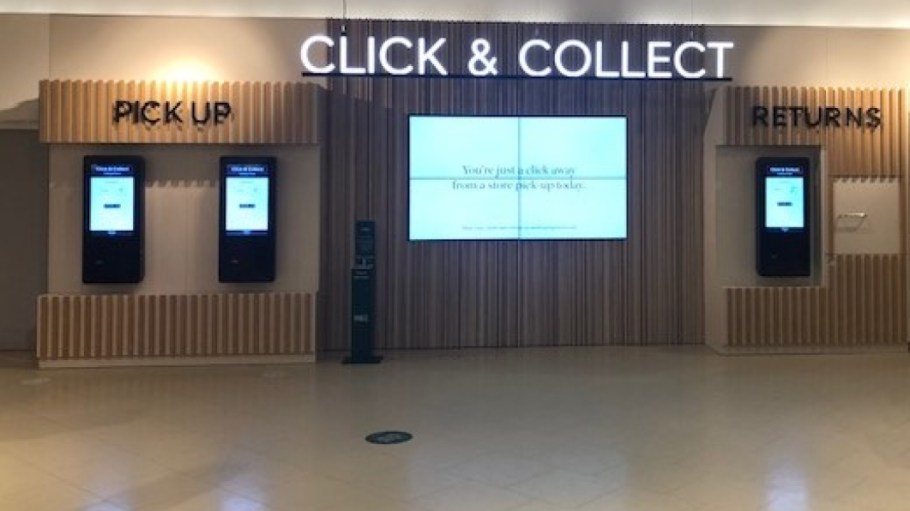 M&S is testing a digital, self-service click & collect program.