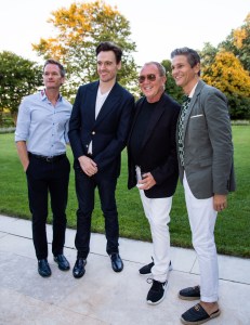 Neil Patrick Harris, Erich Bergen, Michael Kors, David Burtka