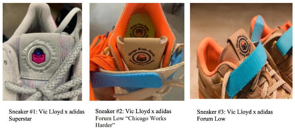 Milkcrate Athletics sued Adidas for trademark infringement over a trio of shoes it released in collaboration with Vic Lloyd.