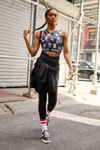 A look from the Serena Williams x Nike collection.