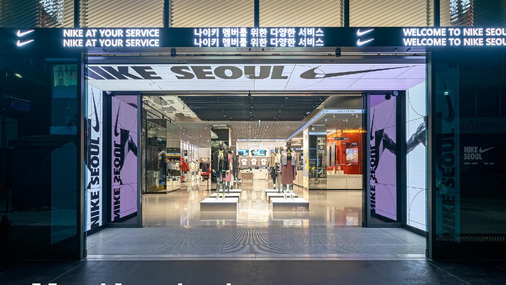 Nike opened its second Rise store in Seoul