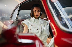 Backstage at Rotate RTW Spring 2022.
