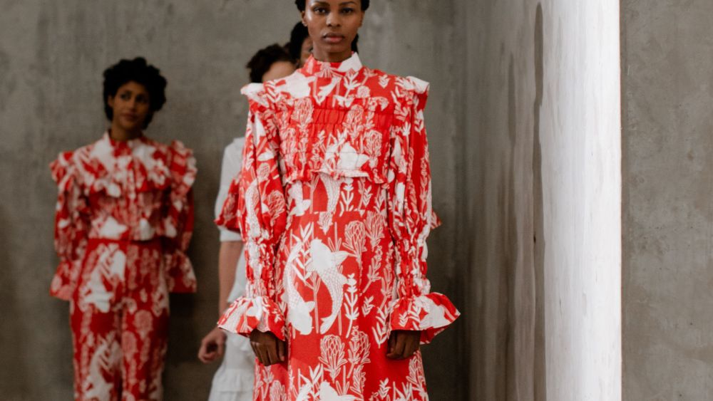 Fikile Sokhulu Willow Collection shown at South African Fashion Week April 2021