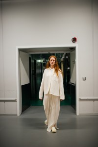 Backstage at Soulland RTW Spring 2022.
