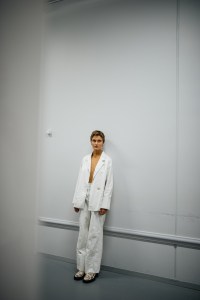 Backstage at Soulland RTW Spring 2022.