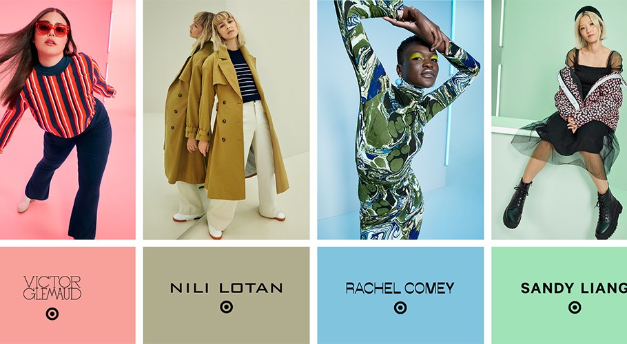 Target collaborates with Victor Glemaud, Nili Lotan, Rachel Comey and Sandy Liang on September's 180-piece autumn fashion collection.
