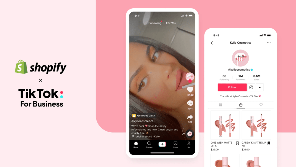 TikTok and Shopify are testing TikTok Shopping for Shopify merchants.