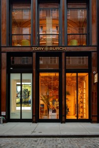 The Tory Burch store on Mercer Street in New York City.