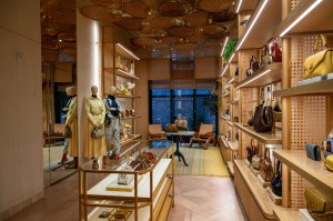 The Tory Burch store on Mercer Street in New York City.