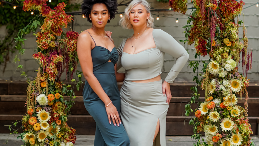 Abercrombie & Fitch debuted a wedding guest collection for men and women in partnership with wedding planning platform The Knot.