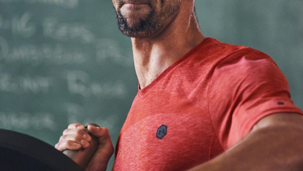 Under Armour ambassador Michael Phelps.