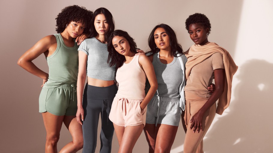Fabletics plans to launch a new Lounge category on Sept. 1, offering 17 items made with comfort-focused loungewear fabrics.