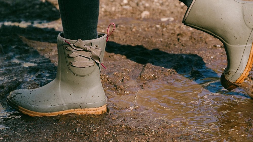 While 90 percent of the recently required Muck and Xtratuf brands are sourced from Asia, CEO Jason Brooks said that the company would “absolutely” consider moving more of that product to production hubs in Illinois, Puerto Rico and the Dominican Republic.