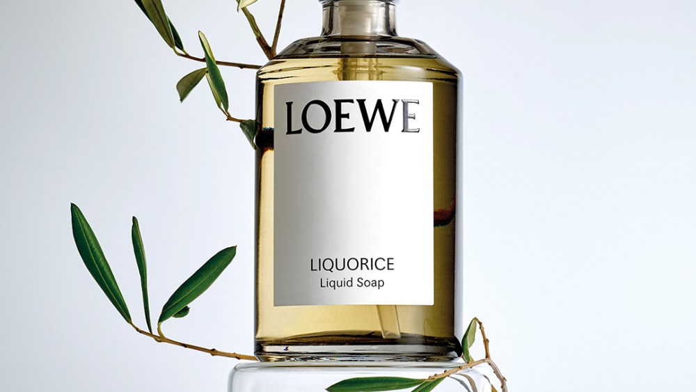 Loewe's Liquorice liquid soap.
