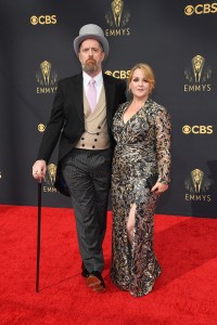 Brendan Hunt and Shannon Nelson