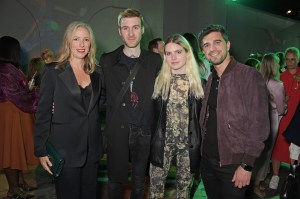 LONDON, ENGLAND - SEPTEMBER 18: (L to R) British Fashion Council Chair Stephanie Phair, Alex Arsenault, Charlotte Knowles and Clearpay CEO and Co-Founder Nick Molnar attend The Future Of Fashion: Dinner On The Catwalk with TikTok and Clearpay at The Old Selfridges Hotel on September 18, 2021 in London, England. (Photo by David M. Benett/Dave Benett/Getty Images for TikTok Information Technologies UK Limited)