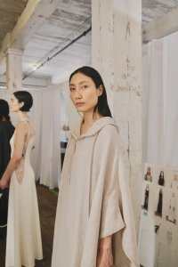 Backstage at Gabriela Hearst RTW Spring 2022