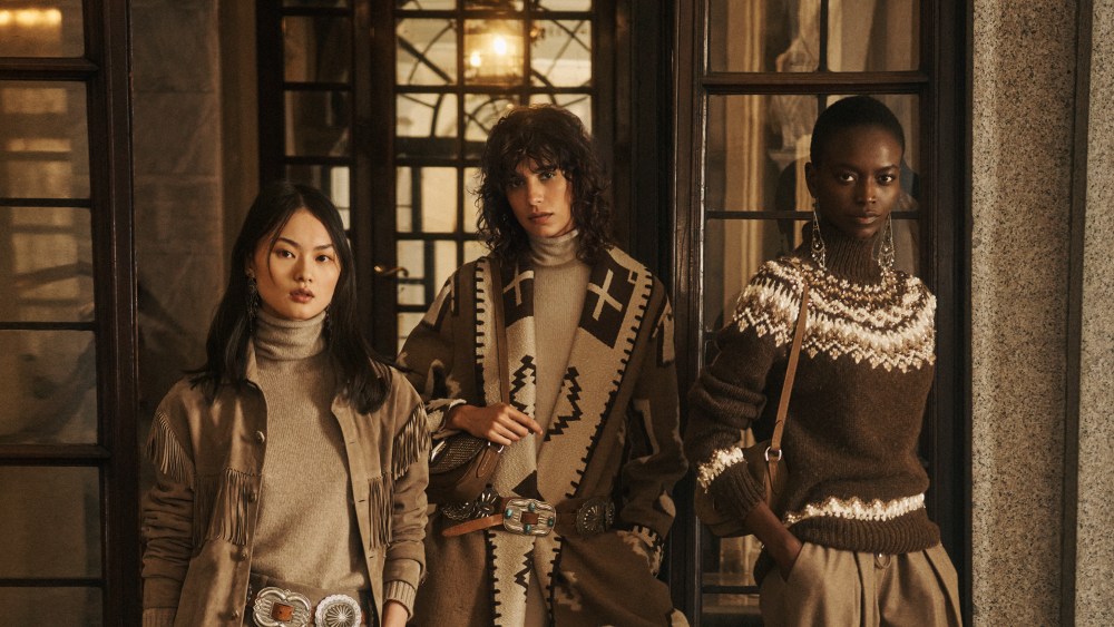 Ralph Lauren fall '21 ad campaign.