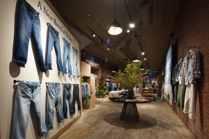 American Eagle opens new concept shop AE77 for premium jeans.