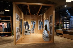 American Eagle opens new concept shop AE77 for premium jeans.
