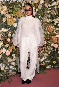 Kehlani attends the Revolve Gallery New York Fashion Week event at Hudson Yards on Thursday, Sept. 9, 2021, in New York. (Photo by Evan Agostini/Invision/AP)