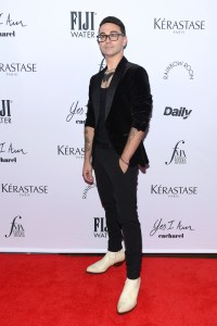 Designer Christian Siriano attends the Daily Front Row Fashion Media Awards at the Rainbow Room in New York, NY, September 9, 2021. (Photo by Anthony Behar/Sipa USA)(Sipa via AP Images)