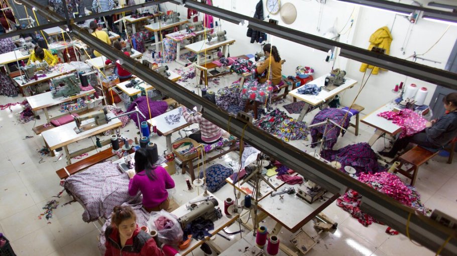 Clothing factory in Vietnam