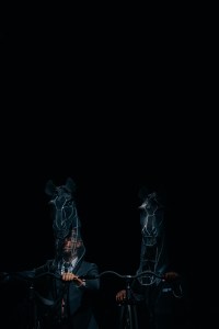 Backstage at Thom Browne RTW Spring 2022