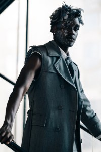 Backstage at Thom Browne RTW Spring 2022