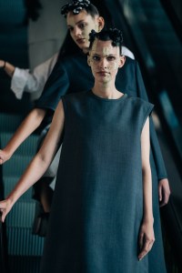 Backstage at Thom Browne RTW Spring 2022