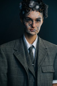 Backstage at Thom Browne RTW Spring 2022