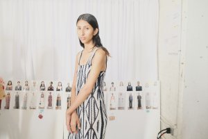 Backstage at Gabriela Hearst RTW Spring 2022