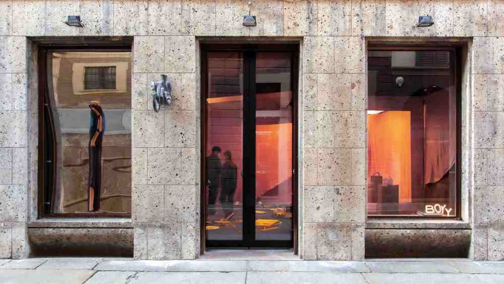 The new Boyy store in Milan.