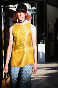 Backstage at Coach RTW Spring 2022