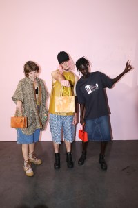 Backstage at Coach RTW Spring 2022