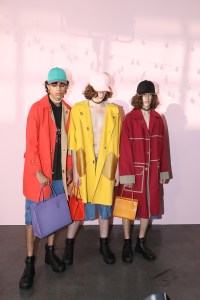 Backstage at Coach RTW Spring 2022