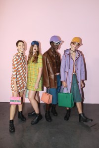 Backstage at Coach RTW Spring 2022